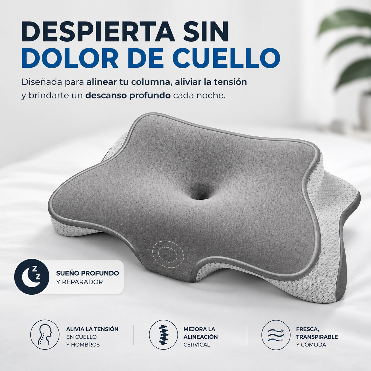 Almohada Mariposa- Descanso Profundo